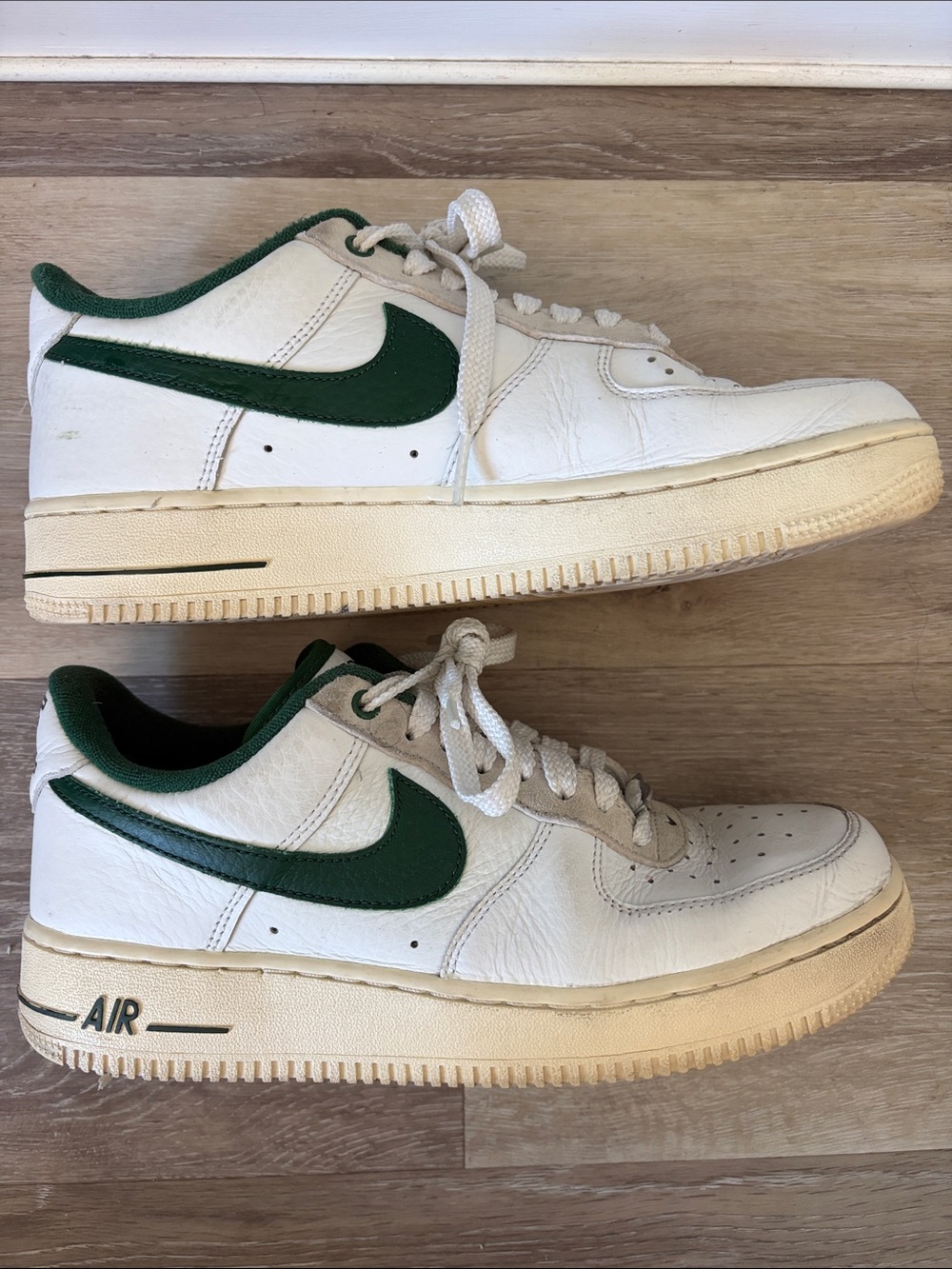 Nike Air Force 1 Summit White And Gorge Green Dr0148-102